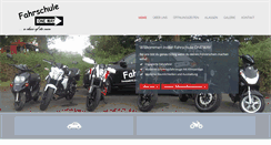 Desktop Screenshot of fahrschule-oneway.de